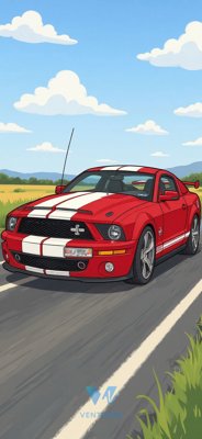 Mustang Cartoon Transform