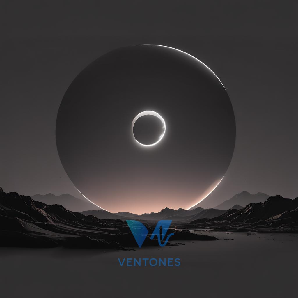 Minimal Eclipse Horizon - AI Generated Wallpaper